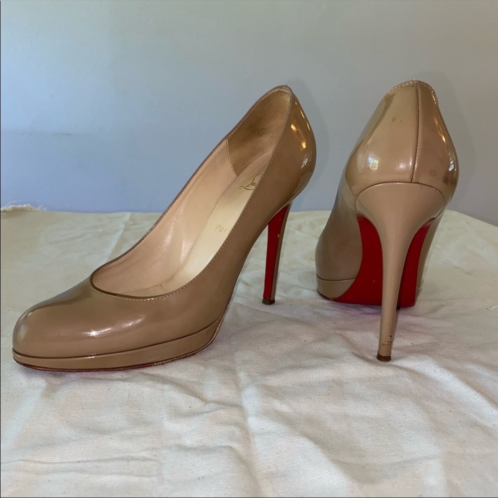 Authentic Christian Louboutins. 120 mm. Beautiful shoes